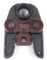 Metall Pressbacke Kontur Presszange Rem Roller Pressbacken Geschmiedet Walzenpresszange Rems Walze Uni-Press Mini TH-Kontur Presszangen Für Aluminium-Kunststoffrohre PEX-Rohre usw (TH26)