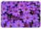 UENFFKDAP Tapis d'entrée antidérapant Motif fleurs de lys Violet 40 x 60 cm
