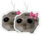 EleganceFresh 2 × Lufterfrischer mit Sad Hamster Motiv, Meme Hamsti Duftbaum Auto, Fruchtig