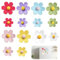 Raheem 14pcs Flower Magnets Fridge Magnets Cute 3D Daisy for Fridge Colorful Resin Decorative Magnets for Kitchen Office Whiteboard Locker Refrigerator Car