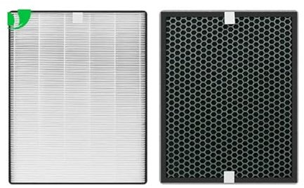 ARPZPPSK Filtro Purificador De Aire HEPA H13, Compatible con Philips, AC1215, AC1214, AC1210, AC1213, Filtro HEPA H13 De 360 x 275 X 27 Mm + Carbón Activado De 360 x 275 X 10 Mm.