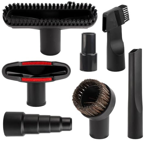 7pcs 1 1/4 Universal Vacuum Brush Attachments for Shark, Shark Navigator Lift-Away NV350 NV352 NV355 NV356E NV360, Rocket HV300 HV301 HV322 Series Upright Vacuum Cleaner Replacement Part Accessories