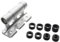 TOYANDONA Bicycle Front Fork Mount Bracket Set Durable Aluminum Alloy Adapter for Car Roof Rack and Mountain Bike Versatile Dual Use Design for Secure Attachment
