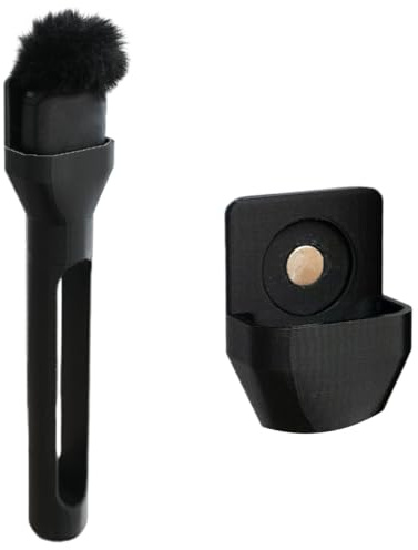 Magnetischer Mikrofongriff für DJI Mic 3, Interview Handmikrofonhalterung Stativ Adapter für Drahtlose Mikrofone für Vlogging, Podcasts, Berichte