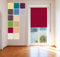 Tageslicht Classic Rollo Dunkelrot 60x150cm Klemm Fix Rollo