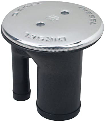 Perko 0541DPGCHR Vented Fuel Fills - Straight Neck