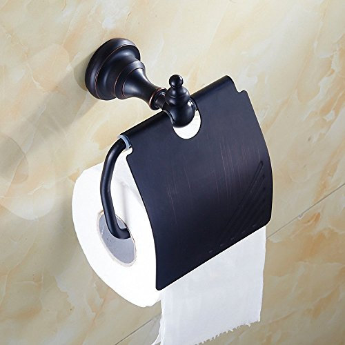 Weare Home Toilettenpapierhalter, Wandmontage, Messing, Bronze-Optik, Antik-Stil, Retro, Vintage