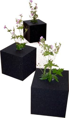 Cube- Vase groß - Vase aus Schaumstoff.
