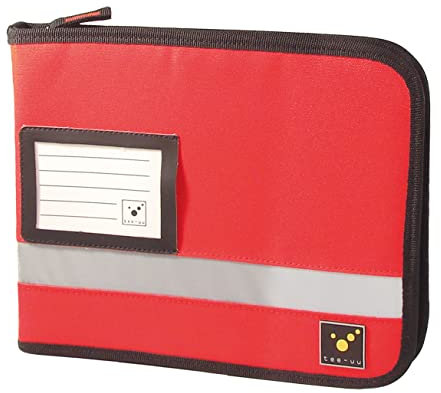 tee-uu TOUR Organizer Fahrtenbuchmappe - DIN A5 Querformat (rot)