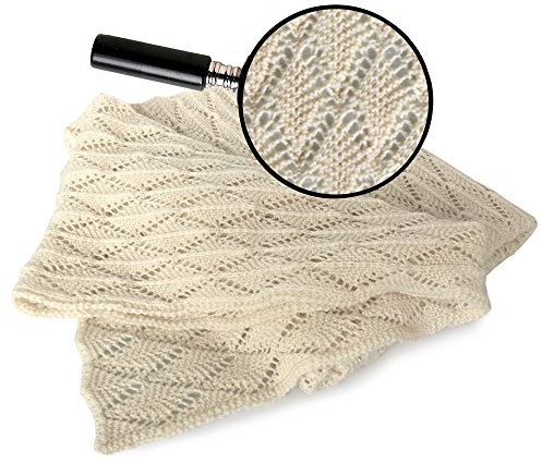 Babydecke Kuscheldecke Schmusedecke aus 100% Merino Schurwolle extra fine 100 x 80 cm
