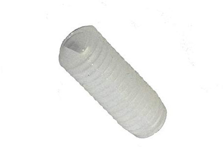 Gewindestift mit Kegelkuppe und Schlitz DIN 551 Kunststoff PA M 5 x 16-100 Stück