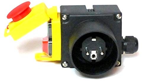 BUZE Original KEDU KOA7 Schalter 230V Notaus-Klappe, Thermoschalter Anschluss, Unterspannungsauslöser