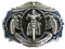 Schnalle123 Gürtelschnalle Motorrad Live to Ride 3D Optik für Wechselgürtel Gürtel Schnalle Buckle Modell 200