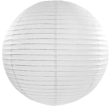 PartyDeco Papier Laterne Weißes Licht Dekoration Chinesische Laternen Nacht Beleuchtung Hochzeit Dekoration Hochzeit Kommunion Abend Damen Nacht Geburtstag Dekorative Ball