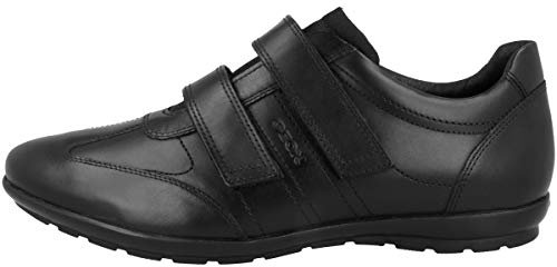 Geox Homme Uomo Symbol D Chaussures, Black, 42 EU