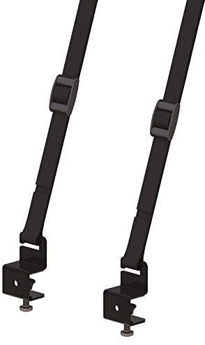 mahara Universal TV Straps Child Safety - TV Safety Straps Secure TVs up to 80kg, Compatible with All TVs with VESA Fixing Holes - Securely Attaches to Walls/TV Stands to Prevent TV Falling Down