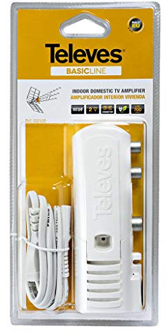 Nedis Televãs Cable de TV Mástil Amplificador 22 Db 47 694 MHz