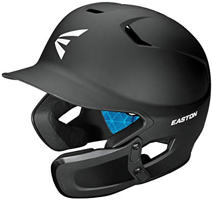 Easton | Z5 2.0 Batting Helmet with Jaw Guard | Baseball | Junior (6 1/2 - 7 1/8) | Matte Black
