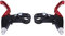 MAGT Mountainbike Bremshebel Universal Rennrad Bremshebel 22mm Durchmesser Aluminiumlegierung Zubehör für Fahrräder (Rot)