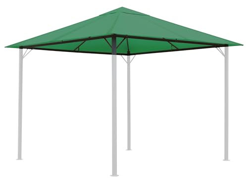 QUICK STAR Ersatzdach 250g Garten Pavillon 3x3m Grün Antik Pavillondach Ersatzbezug
