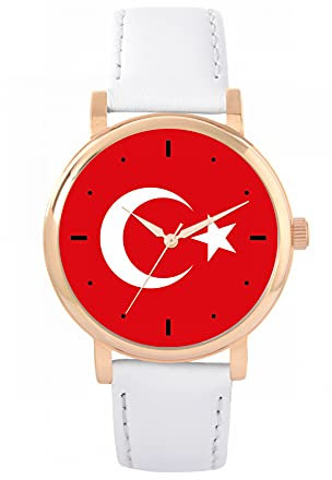 Toff London Türkei Flagge Uhr