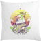 Good Vibes Sunset Cool Parrot Weißes Kissen 40x40cm mit Füllung Weiß One Size