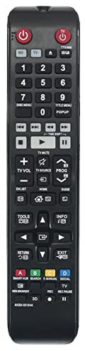 AK59-00164A Replacement Remote Fit for Samsung Smart 3D Blu-ray Player BD-HDD Combo BD-F8500M BD-F8900M BD-F8500 BD-F8900 BD-F8500N BD-F8900N BD-F8500A BD-F8900A BD-F8509S BD-F8909S BD-F6900 F6909S