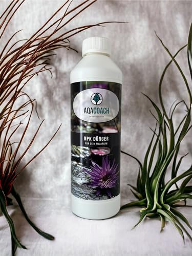 AQACoach NPK Dünger Flüssigdünger für Aquarienpflanzen Aquarium 500ml