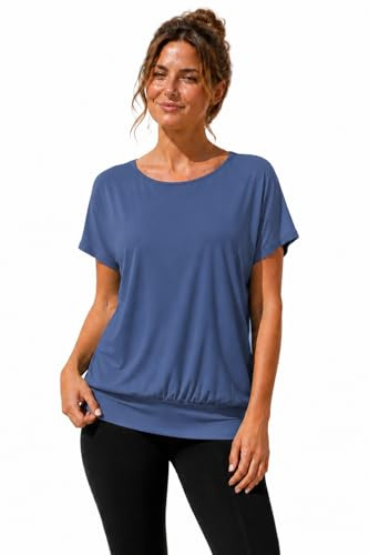 Van Der Rich ® - Tshirt Kurzam Rundhalsausschnitt Sommer- Damen