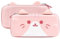 GeekShare Cat Ears Étui de Transport Compatible avec Switch/Switch OLED – Étui de Transport Portable Rigide et Fin pour Console Switch et Accessoires de Jeu (Rose)