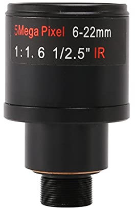 Frefgikty CCTV objektiv 1/2,5 6-22mm 5MP M12 montieren varioobjektiv F1.6 Fuer 4MP / 5MP CMOS/CCD Sensor IP/AHD Kamera