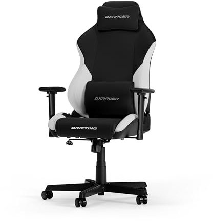 DXRacer DRIFTING XL Noir & Blanc EPU Cuir L'original du Chaise Gaming