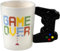 Taza Regalo Niño Mando Videojuego Game Over ideal para Regalar Cumpleaños Navidad Niños Cerámica