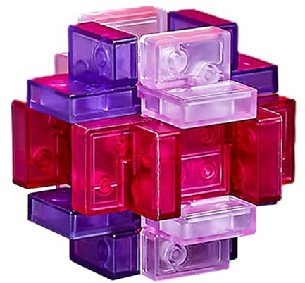 AALLYN Luban-Schloss-Puzzle | Schalte ineinandergreifende Puzzlespiele frei | Denksportaufgaben, Lernspielzeug, IQ-Testspielzeug, Logikpuzzle, Weihnachtsgeburtstagsgeschenke