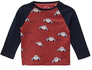 s.Oliver Langarmshirt mit Motivprint auf der Front
