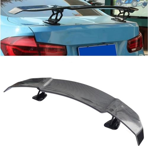 FELEA Auto Heckspoiler für Ford Mustang GT Convertible GT V8 GT V8 Coupe 2-Door, Abs Kofferraum Dachspoiler Heckflügel Spoiler, Auto Tuning Bumper Styling Zubehör,B-Carbon Fiber Pattern