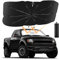 Sonnenschutz Auto Frontscheibe Innen,Sonnenschirm Auto Frontscheibe,Sonnenblende Auto Frontscheibe UV-Schutz & Hitzeblock für die Meisten Autos (145×85cm)