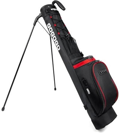 Gogogo Sport Vpro Golf Stand Bag with Strap, Lightweight Sunday Bag, 2 Way Golf Club Bag with Magnetic Rangefinder Holder, Glove Holder, Bottle Holder, Tee Holder