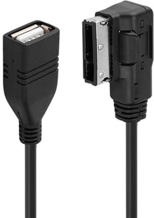 NFHK Media in AMI MDI USB AUX Flash Drive Adapter Cable for Car VW Audi 2014 A4 A6 Q5 Q7