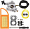 JSRVQKMS Motorcycle Carburetor For Stihl BR500 BR550 BR600 Backpack Blower Leaf Blower Carburettor Carb Engines Parts Carburetor Air Filter Fuel Filter Fuel Line Gaskets Kit