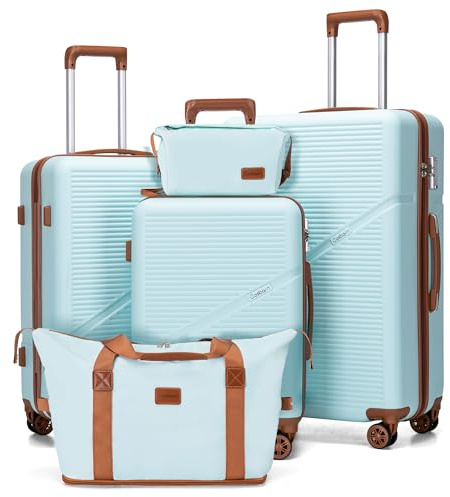 Cosbarn Carry On Luggage,3 Piece Carry On Suitcase,22x14x9 Airline Approved