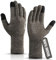 Rahhint Merinowolle Thermohandschuhe Herren Damen Touchscreen Winterhandschuhe Warme Anti-Rutsch Strickhandschuhe mit Nickerchenfutter für Laufen Radfahren Autofahren Arbeiten Outdoor Geschenk