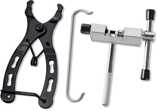 Bicycle Link Plier + Chain Drift Tool + Chain Hook Chain Wear Indicator Tool Opener Closer Remover Pliers Tool Drift Chain Bicycle Tool Set