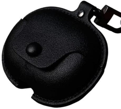 Headphones Cases for Huawei Free Clip Case Cover,Bluetooth Earphone Protective Cover Business PU Leather Earphone Case with Lanyard