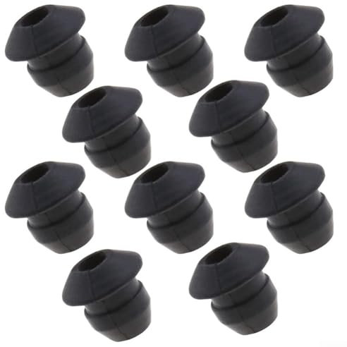 10Pcs Fuel Tank Rubber Grommets, Lawn Mower Fuel Tank Hose Grommets, For BG75, FS40, HL75, TS460, And BR420 Brush Cutter Trimmer Lawn Mower Parts