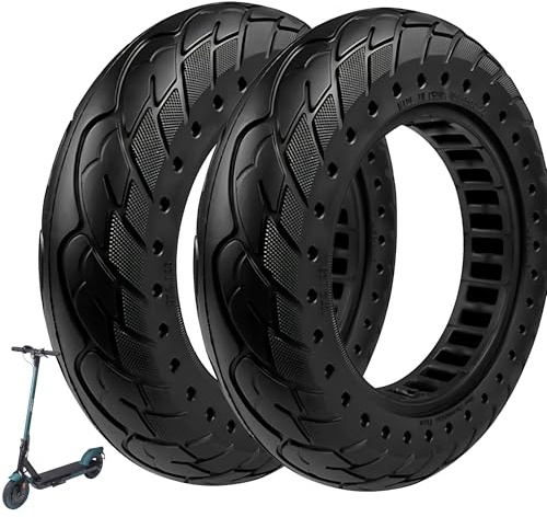 BITUME 2 x Vollreifen 10 x 2,125 Zoll Pure Electric für Elektroroller SoFlow S06, Vivobike S2 & S3 Max | Reifen pannensicher