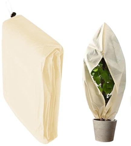 Sträucherdecke, Blumenschild für Garten, Bettauflage, tragbare Überwinterung, für den Außenbereich, Garten, Terrasse, Gemüse, Topfschutz, Strauch, Zitrusfrüchte, atmungsaktiver Schutz