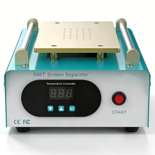 Piastra riscaldante per riparazione cellulare, schermo LCD da 400 W, separatore per schermo LCD, piastra riscaldante per riparazione di smartphone