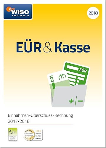 WISO EÜR & Kasse 2018: Für die Einnahmen-Überschuss-Rechnung 2017/2018 inkl. Gewerbe- und Umsatzsteuererklärung [Online Code]