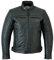 TEXPEED Motorrad lederjacke herren mit protektoren - Leder mit Rautensteppung - Motorrad Mit Original Biker Rüstung (EN 1621-1) Schutz Schwarz - 3XL